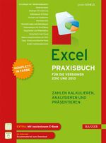 Excel Praxisbuch für die Versionen 2010 und 2013 - Zahlen kalkulieren, analysieren und präsentieren