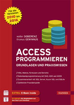 ISBN 9783446450271: Access programmieren – Grundlagen und Praxiswissen. Für die Versionen 2010, 2013 und 2016