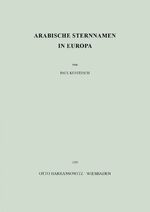 ISBN 9783447005494: Arabische Sternnamen in Europa