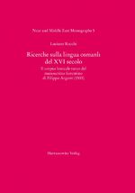 ISBN 9783447055116: Ricerche sulla lingua osmanli del XVI secolo