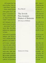 Hezy Mutzafi: The Jewish Neo-Aramaic Dia