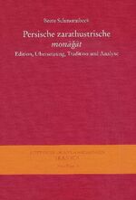 ISBN 9783447057806: Persische zarathustrische 'monâgât'