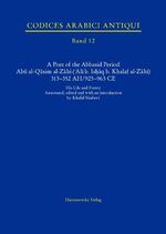 ISBN 9783447062190: A Poet of the Abbasid Period