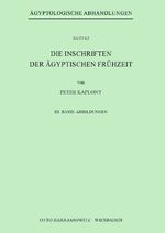 ISBN 9783447107679: Die Inschriften der Ägyptischen Frühzeit - III. Band: Abbildungen