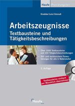 ISBN 9783448073188: Arbeitszeugnisse mit CD-ROM