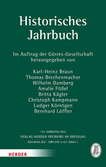 ISBN 9783451399541: Historisches Jahrbuch - 143. Jahrgang 2023