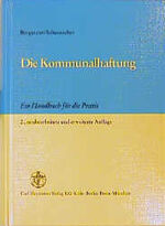 ISBN 9783452228932: Die Kommunalhaftung – Ein Handbuch für die Praxis