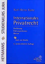 ISBN 9783452235800: Internationales Privatrecht