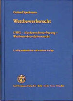 ISBN 9783452235893: Wettbewerbsrecht