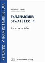 ISBN 9783452249814: Examinatorium Staatsrecht