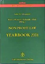 ISBN 9783452251114: Non Profit Law Yearbook 2001