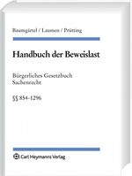 ISBN 9783452269997: Handbuch der Beweislast – BGB Sachenrecht