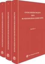 ISBN 9783452279873: Entscheidungen des Bundessozialgerichts. Band 113. Heft 1/2. 2014.