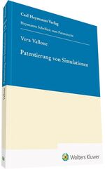 ISBN 9783452295682: Patentierung von Simulationen