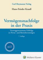 ISBN 9783452303455: Vermögensnachfolge in der Praxis