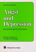 ISBN 9783456826011: Angst und Depression – Eine epidemiologische Untersuchung