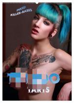 ISBN 9783457182352: TATTOO TARTS - Inked Killer Babes (Wandkalender 2025 DIN A2 hoch), CALVENDO Monatskalender