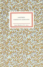 ISBN 9783458190134: Goethes schönste Gedichte