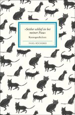 ISBN 9783458205142: "Seither schlief sie bei meiner Frau" - Katzengeschichten