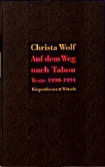 ISBN 9783462023497: Auf dem Weg nach Tabou - Texte 1990 - 1994