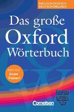 Das große Oxford Wörterbuch / Wörterbuch – Englisch-Deutsch/Deutsch-Englisch