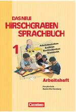 ISBN 9783464607145: Das neue Hirschgraben Sprachbuch - Werkrealschule Baden-Württemberg - Band 1 - Arbeitsheft mit Lösungen