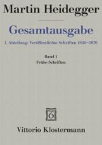 ISBN 9783465000341: Frühe Schriften (1912-1916)