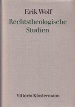 ISBN 9783465008842: Rechtstheologische Studien - Ausgewählte Schriften Band 2