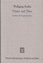 ISBN 9783465013488: Tänzer und Täter - Gestalten des Expressionismus