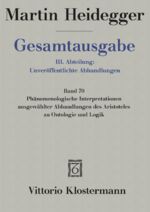 ISBN 9783465034155: Über den Anfang (1941)