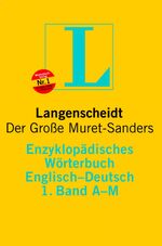 ISBN 9783468011207: Teil 1., Englisch-Deutsch / Band 1., A-M