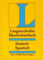 ISBN 9783468043413: Langenscheidts Handwörterbücher Spanisch - Teil I - Spanisch-Deutsch