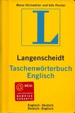 ISBN 9783468111310: Langenscheidt Taschenwörterbücher: Langenscheidts Taschenwörterbuch, Englisch