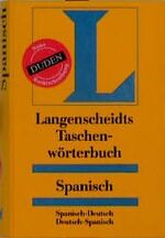 ISBN 9783468113444: Langenscheidts Taschenwörterbuch Spanisch: Spanisch-Deutsch / Deutsch-Spanisch. Neue Rechtschreibung.