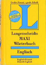 ISBN 9783468114106: Langenscheidts MAXI Wörterbücher / Englisch