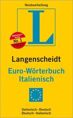 ISBN 9783468121838: Langenscheidt Euro-Wörterbuch Italienisch