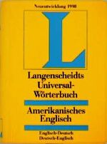 Langenscheidt Universal-Wörterbücher. Fremdsprache-Deutsch /Deutsch-Fremdsprache in einem Band