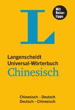 ISBN 9783468180927: Langenscheidt Universal-Wörterbuch Chinesisch - mit Tipps für die Reise - Chinesisch-Deutsch /Deutsch-Chinesisch