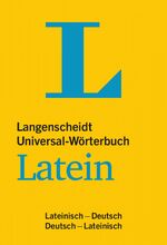 ISBN 9783468182037: Langenscheidt Universal-Wörterbuch Latein - mit Kurzgrammatik Latein - Lateinisch-Deutsch/Deutsch-Lateinisch