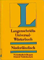 ISBN 9783468182327: Langenscheidt Universal-Wörterbücher. Fremdsprache-Deutsch /Deutsch-Fremdsprache.... Niederländisch