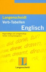 ISBN 9783468341212: Langenscheidts Verb-Tabellen Englisch (X2T)