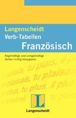 ISBN 9783468341526: Langenscheidt Verb-Tabellen