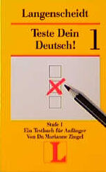 ISBN 9783468385254: Teste dein Deutsch! Stufe 1 Ein Testbuch für Anfänger