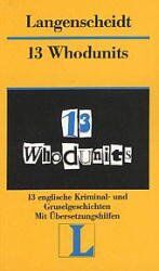 Langenscheidt Lektüre, Bd.13: 13 Whoduni