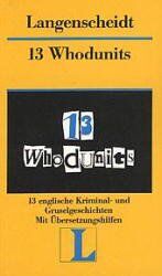 ISBN 9783468441301: Langenscheidt-Lektüre / Englisch /Amerikanisch / 13 Whodunits – 13 englische Kriminal- und Gruselgeschichten