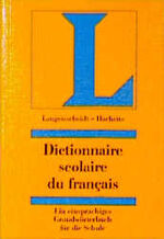 Dictionnaire scolaire du français