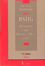 ISBN 9783472019046: Das Bundessozialhilfegesetz