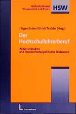 ISBN 9783472024804: Der Hochschullehrerberuf: Aktuelle Studien und ihre hochschulpolitische Diskussion