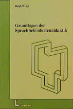 ISBN 9783472030072: Grundlagen der Sprachbehindertendidaktik