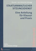 Staatsanwaltlicher Sitzungsdienst